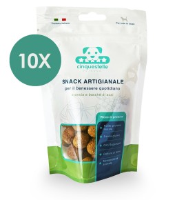 10 Snack artigianali con arancia e bacche di acai