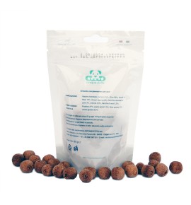 Snack artigianale con arancia e bacche di acai